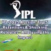 IPL 2025 Auction: Top 5 Retentions & Shocking Releases – Analyzing the Impact