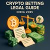 Crypto Betting Legal Guide India 2025