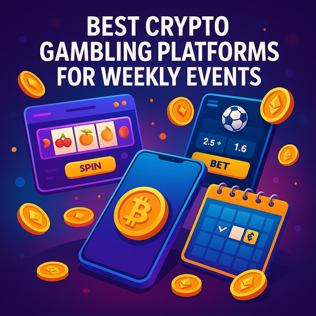 Best Crypto Gambling Platforms for Weekly Events