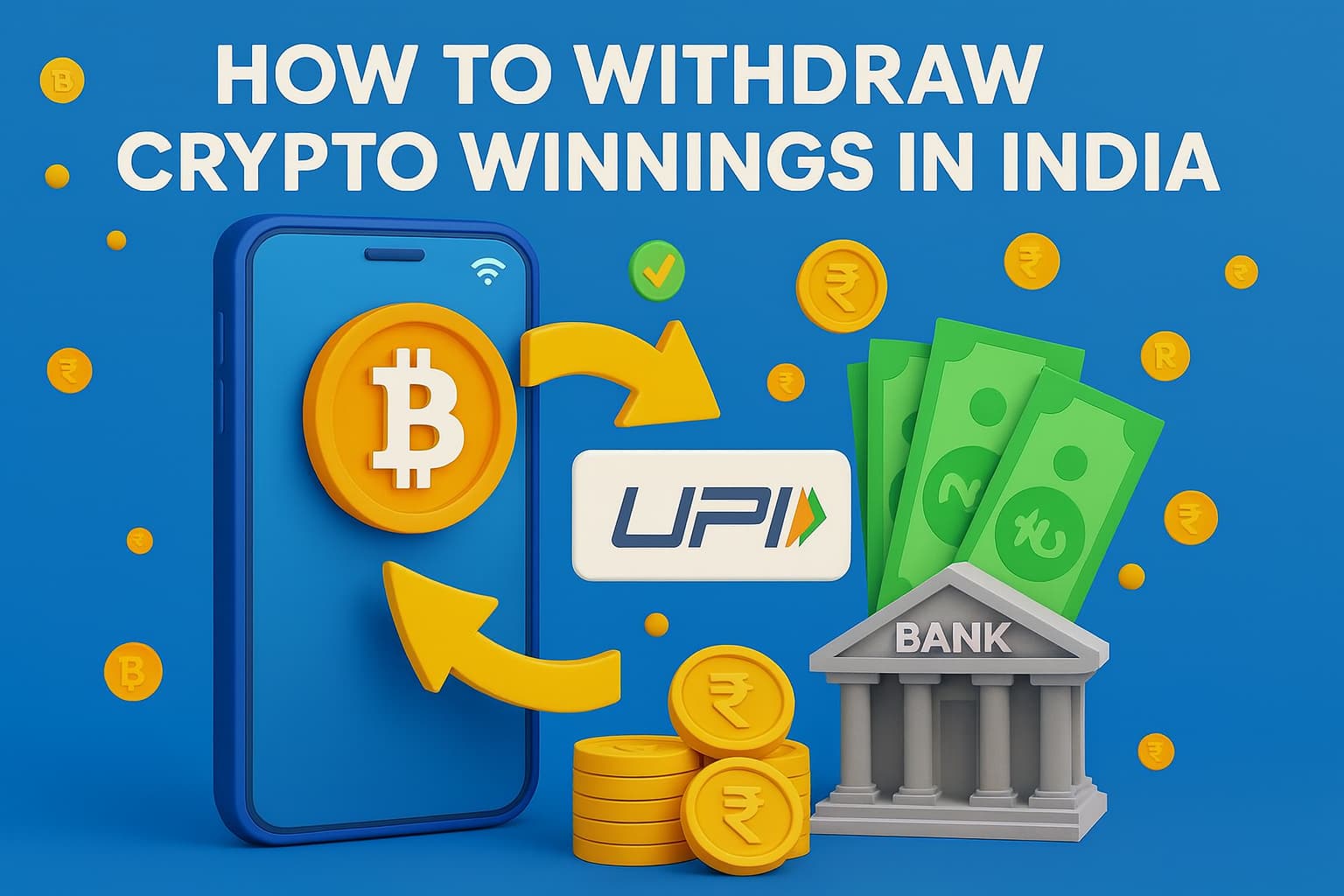 How To Withdraw Crypto Winnings in India