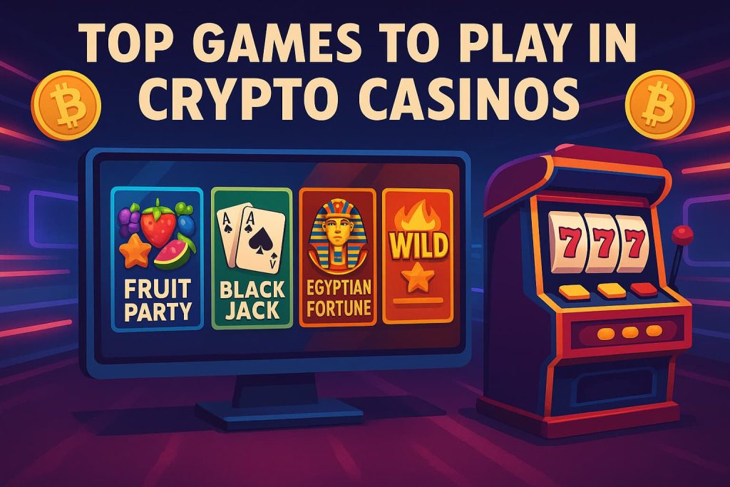 Online Slot Games to Play in Crypto Casinos